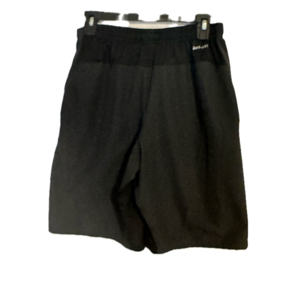 Nike Dri-FIT Mens Black Athletic Training Shorts Medium 10 Inseam Zip Pocket - Picture 5 of 6